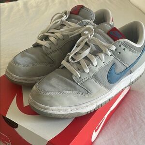 Nike Dunk Silver Surfers. Preowned size 8.5
